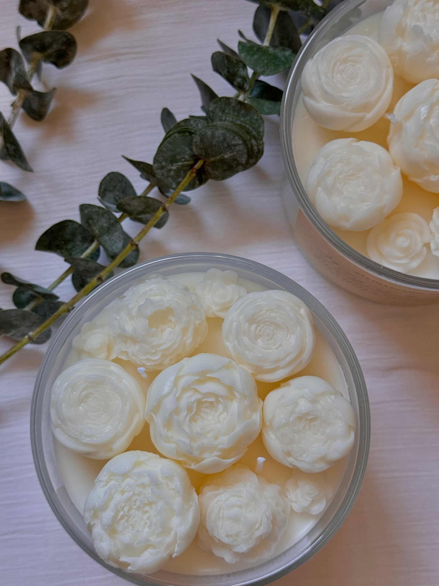 Flowerbed Candle Jar