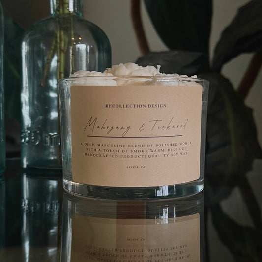 Flowerbed Candle Jar